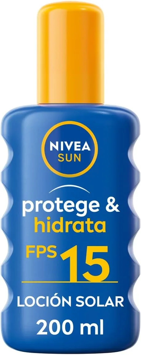 NIVEA ▫️ Sun - Spray Solar Hidratante Proteger e Hidratar FP15 - Proteção UV média - 200 ml