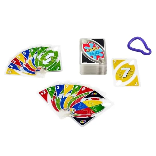Mattel Games ▫️ UNO H2O to Go – Cartas resistentes à água – 2 a 10 jogadores – A partir dos 7 anos 2