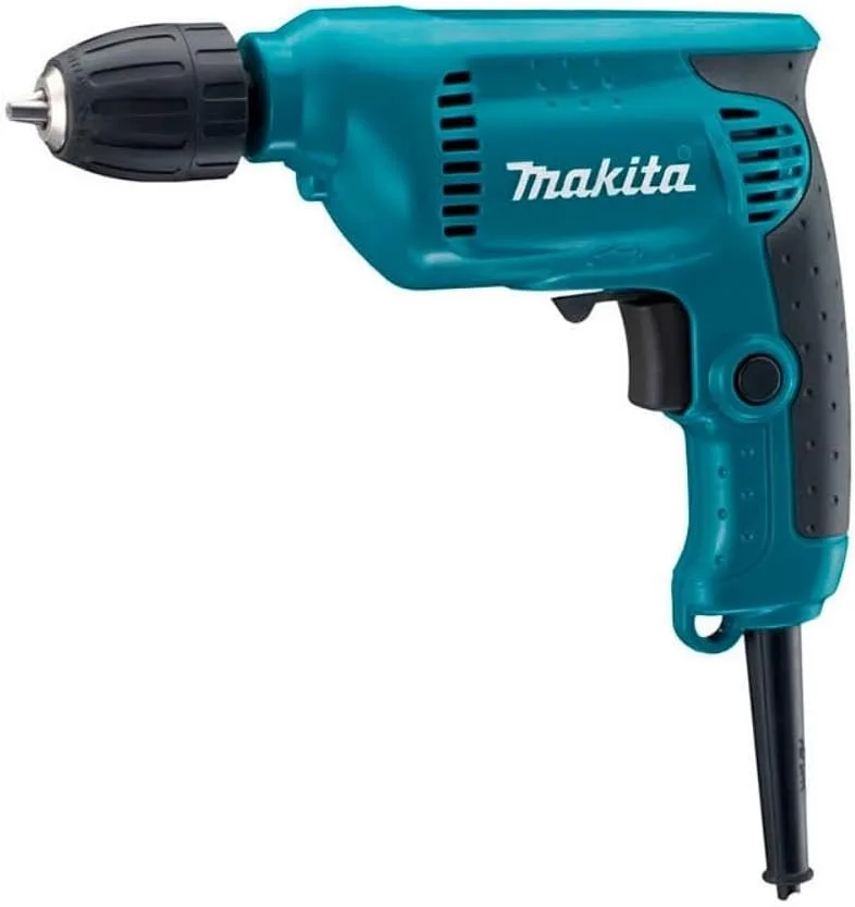 Makita ▫️ 6413 - Berbequim de 10 mm, 450 W, com suporte automático