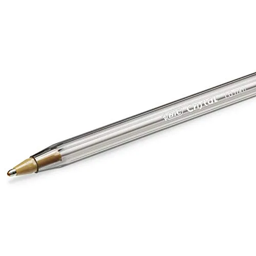 BIC ▫️ Canetas esferográficas Cristal Large com ponta média, para a escola, o escritório ou em casa, azuis, embalagem de 50 (1,6 mm) 6