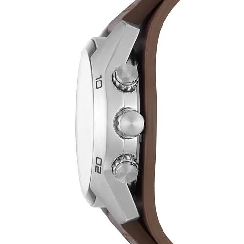 Fossil ▫️ Relógio para homem Coachman, movimento cronógrafo de quartzo 2