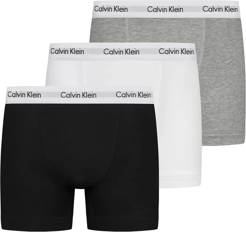 Calvin Klein ▫️ Men's Boxer Briefs 3 Pack Trunks Roupa interior