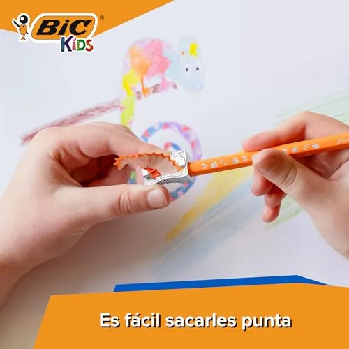 BIC Kids ▫️ Aquacouleur, Regresso às Aulas, Lápis de aguarela com efeito de pintura, Embalagem de 24 unidades 6