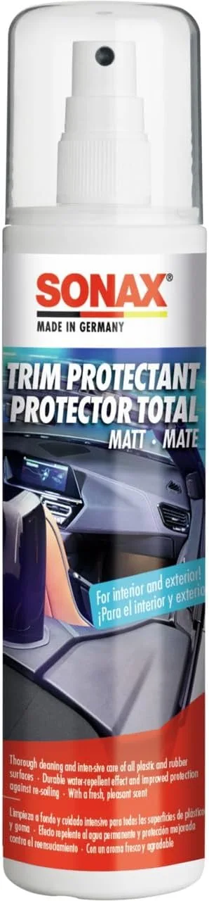 SONAX ▫️ Protetor Total Mate para Automóveis (300 ml) para plástico e borracha