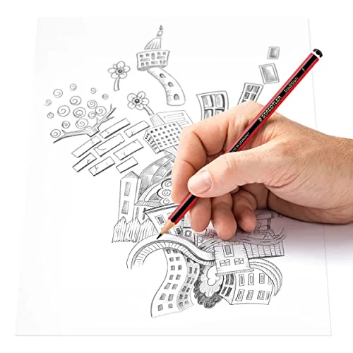 STAEDTLER ▫️ 110-F - Embalagem de 12 lápis, 12 unidades 4
