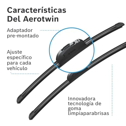Bosch ▫️ Lâmina de limpa-para-brisas Aerotwin Retro Spoiler AR480S 3397118900 5