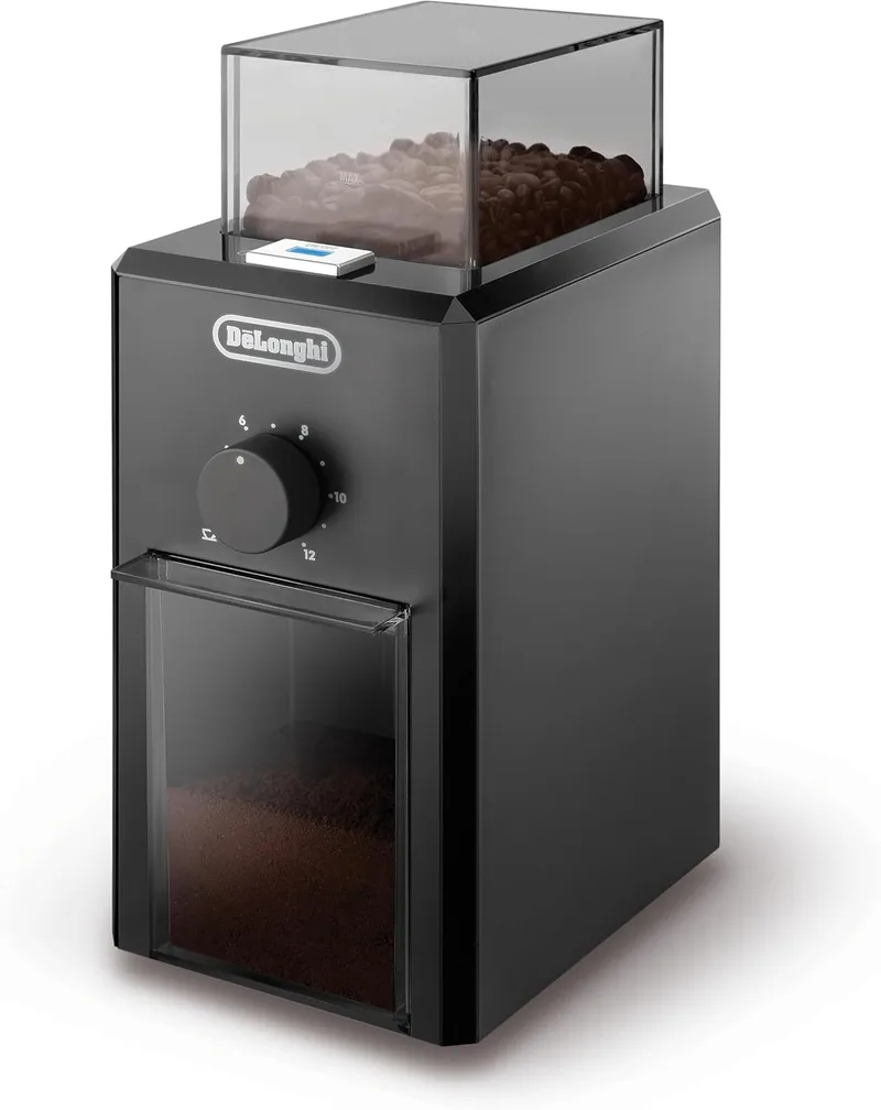 De'Longhi ▫️ DeLonghi KG79 - Moedor de café elétrico, 110 W, cor preta