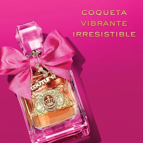 Juicy Couture ▫️ Viva la Juicy, perfume floral, feminino e romântico, com notas silvestres, aroma doce e leve, que proporciona uma sensação agradável e fresca, para mulher 4