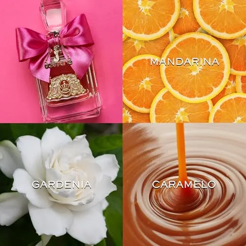 Juicy Couture ▫️ Viva la Juicy, perfume floral, feminino e romântico, com notas silvestres, aroma doce e leve, que proporciona uma sensação agradável e fresca, para mulher 5