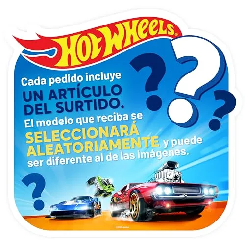 Hot Wheels ▫️ Conjunto de 5 carros à escala 1:64, presente para colecionadores e crianças a partir dos 3 anos (os modelos podem variar), 01806 2