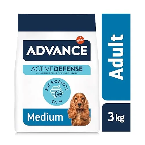 Advance ▫️ Medium Adult Chicken, Ração para cães adultos de raças médias com frango, 3 kg 2