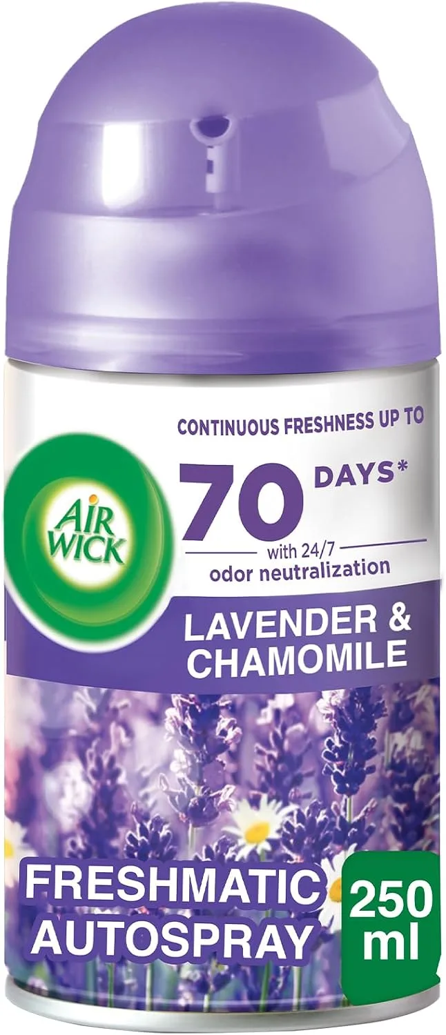 Air Wick ▫️ Air-Wick Freshmatic - Recarga para ambientador, Lavanda - 250 mililitros