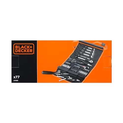 Black+Decker ▫️ Conjunto de 77 acessórios para ferramentas, A7063-QZ 6