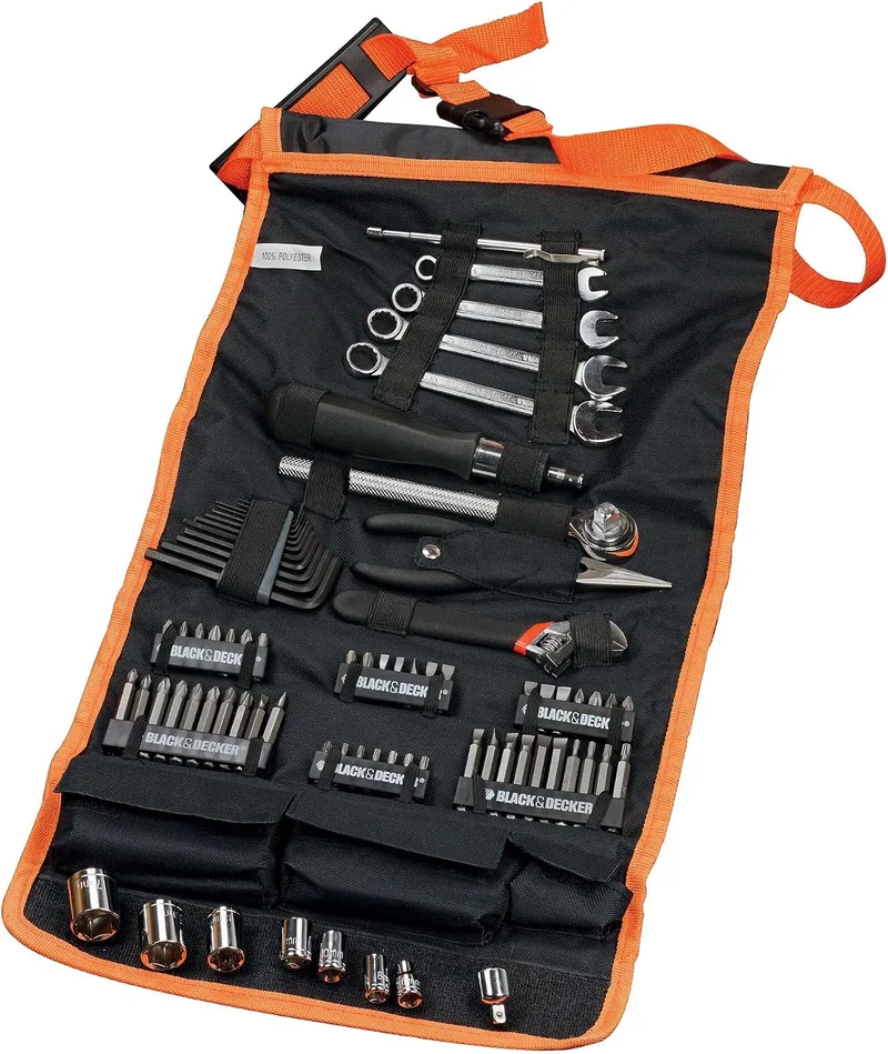 Black+Decker ▫️ Conjunto de 77 acessórios para ferramentas, A7063-QZ