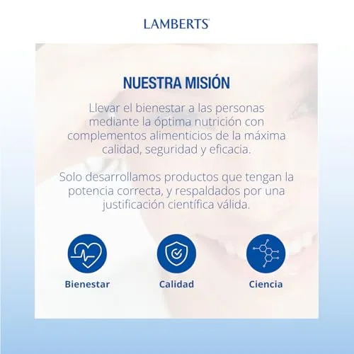 Lamberts ▫️ Vitamina C 1000 mg | Libertação prolongada | 60 comprimidos | Um por dia | Com bioflavonóides e roseira-brava | Qualidade farmacêutica GMP 6