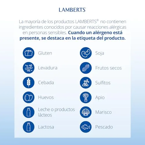 Lamberts ▫️ Vitamina C 1000 mg | Libertação prolongada | 60 comprimidos | Um por dia | Com bioflavonóides e roseira-brava | Qualidade farmacêutica GMP 7