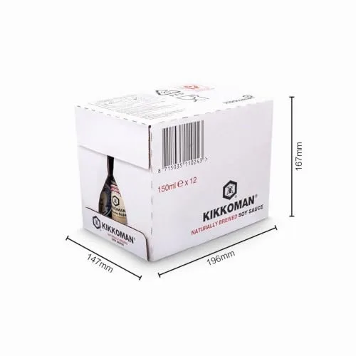 Kikkoman ▫️ Molho de Soja Fermentado Naturalmente, 150 ml 6