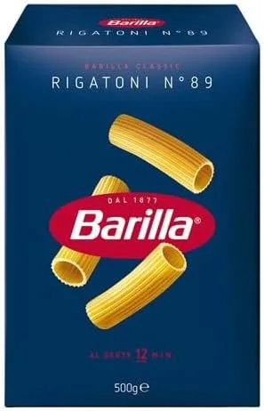 Barilla ▫️ Rigatoni, 500 g | Forma e espessura equilibradas