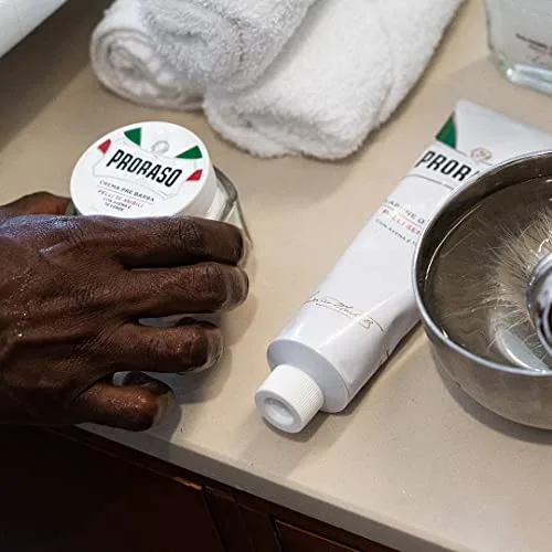 Proraso ▫️ Creme Pré-barba, Pele Sensível, 100 ml 6