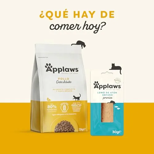 Applaws ▫️ Ração Seca Natural sem Cereais para Gatos Adultos, Sabor a Frango - Saco com fecho reutilizável de 2 kg () 7
