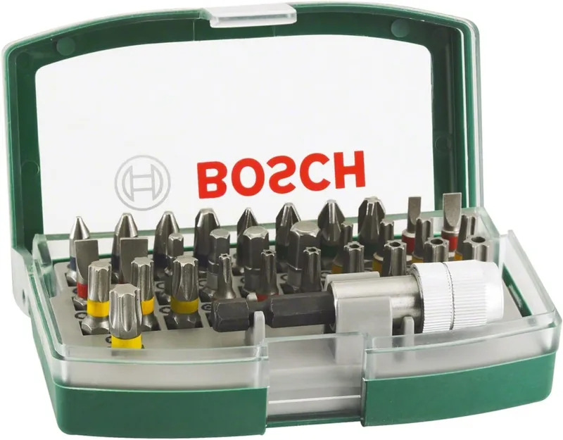 Bosch Accessories ▫️ Bosch Home and Garden Bosch 2607017063 Conjunto de pontas de aparafusar, conjunto de 32 peças