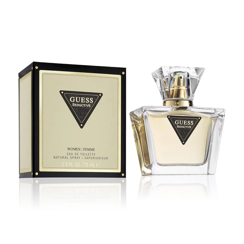 GUESS ▫️ Seductive, Eau de Toilette para Mulher, Colónia Floral Frutada, Fragrância Sedutora, Longa Duração
