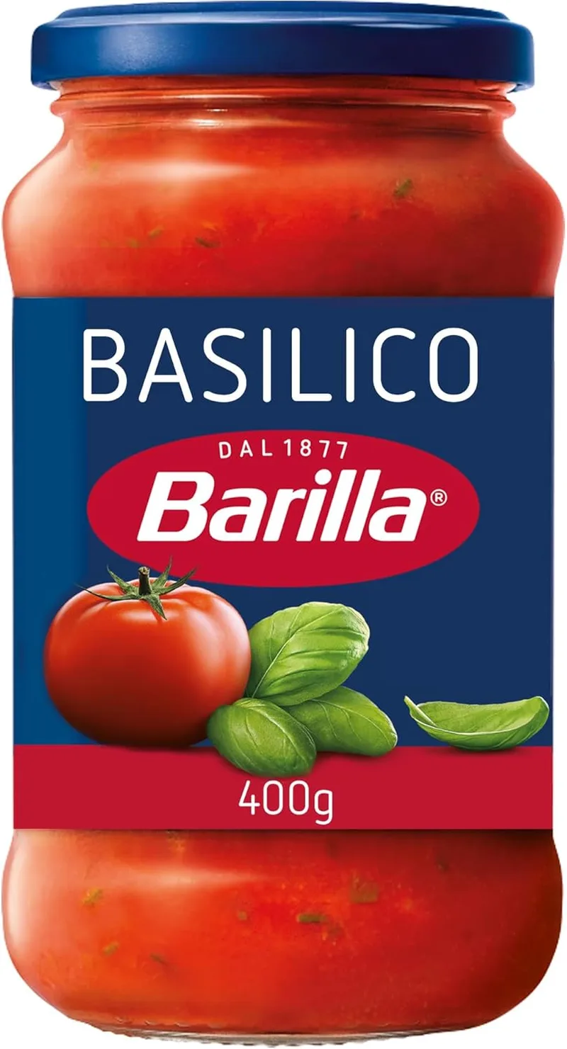 Barilla ▫️ Molho para Massa Basilico, 400 g
