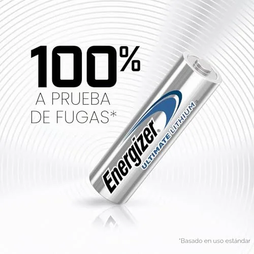 Energizer Max ▫️ Energizer Ultimate Lithium - Embalagem de 10 pilhas Ultimate Lithium AA 3