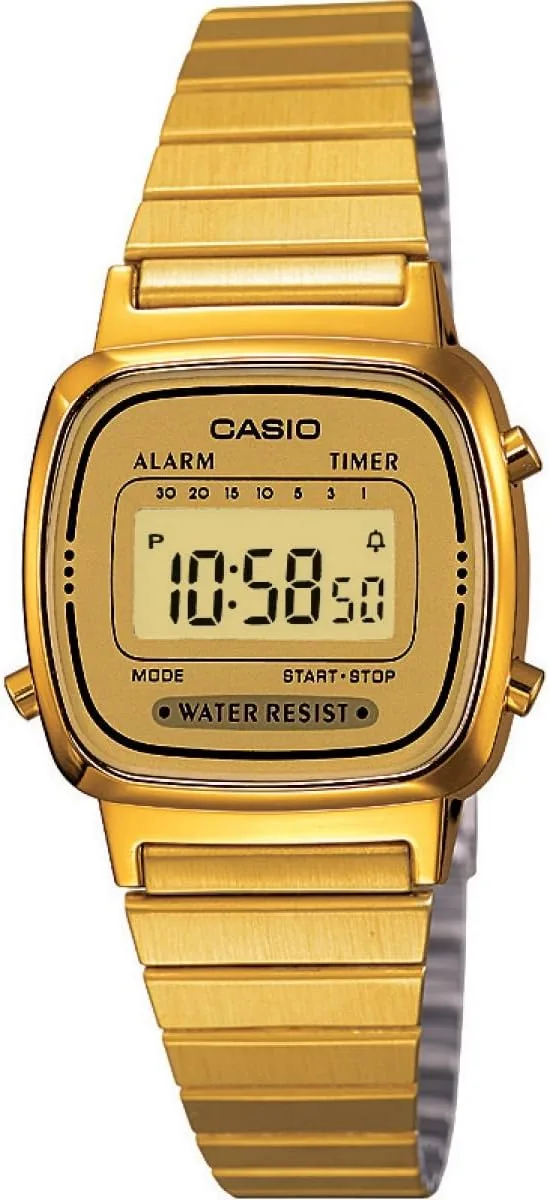 Casio ▫️ LA670WEGA-9EF - Relógio para mulher