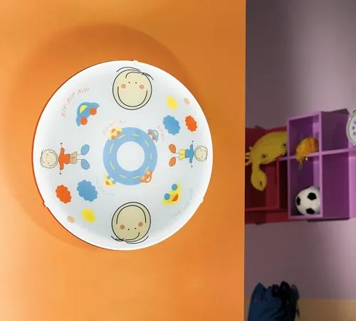 Eglo ▫️ Luminária de teto Junior 2, luminária de teto, aço branco 3