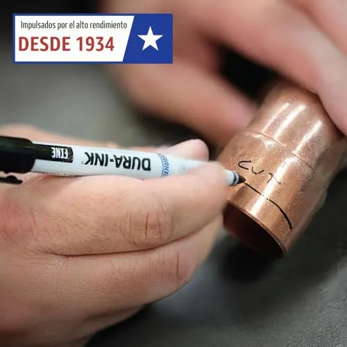 Markal ▫️ MARCADOR DE PONTA FINA PRETO DO TIPO BOLA (CAIXA DE 12 UNIDADES) 6