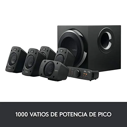Logitech ▫️ Z906 5.1 Sistema de altifalantes com som envolvente THX 3