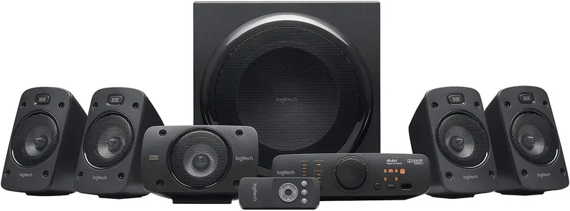 Logitech ▫️ Z906 5.1 Sistema de altifalantes com som envolvente THX
