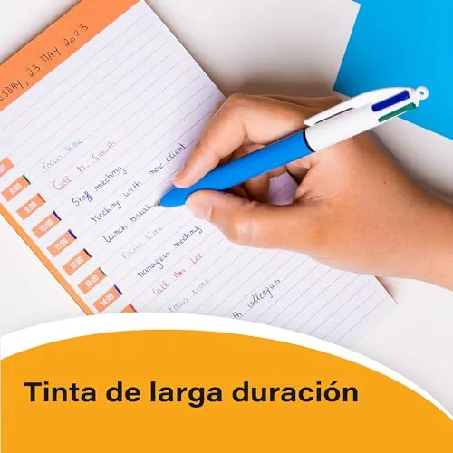 BIC ▫️ Canetas 4 Colours Original Medium, Caixa com 12 unidades 4