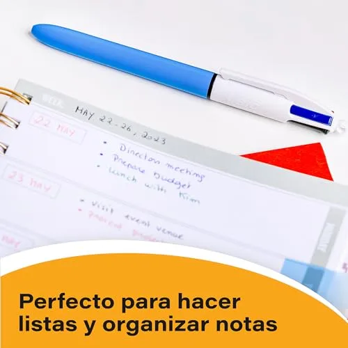 BIC ▫️ Canetas 4 Colours Original Medium, Caixa com 12 unidades 5