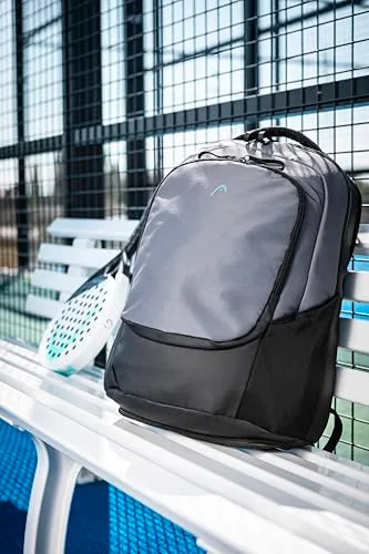 HEAD ▫️ Mochila Pro X, Preto-Cinzento Escuro 3