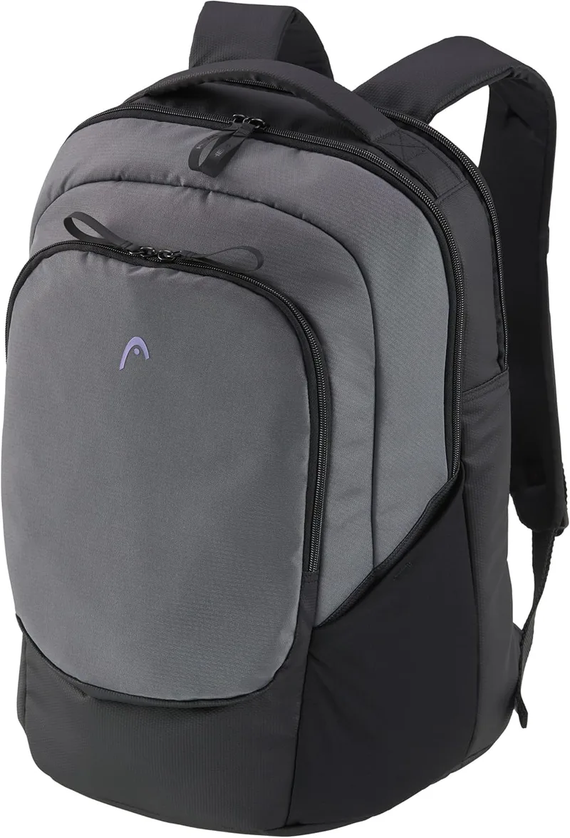 HEAD ▫️ Mochila Pro X, Preto-Cinzento Escuro
