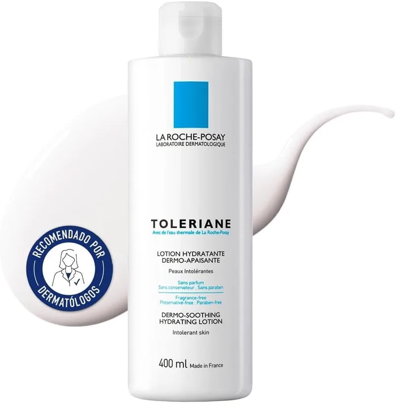 La Roche-Posay ▫️ Toleriane Dermo, Gel de Limpeza e Desmaquilhante Facial, Limpeza Diária Sem Irritação, Para o Rosto e Contorno dos Olhos, Com Glicerina, Hipoalergénico, Para Peles Muito Sensíveis, 400 ml
