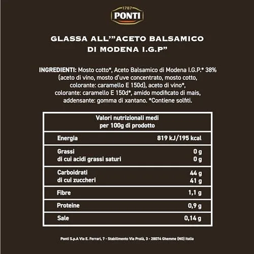 Ponti ▫️ Fini - Glacê gastronómico à base de vinagre balsâmico de Pont 2