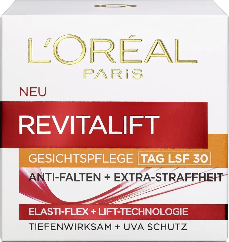 L'Oreal Paris ▫️ L'Oréal Paris Revitalift Creme de Dia FPS 30, 1.º Embalagem (1 x 50 ml)
