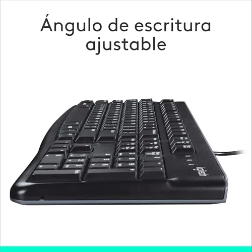 Logitech ▫️ Teclado com fio K120 para Windows 6
