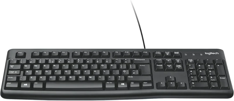 Logitech ▫️ Teclado com fio K120 para Windows