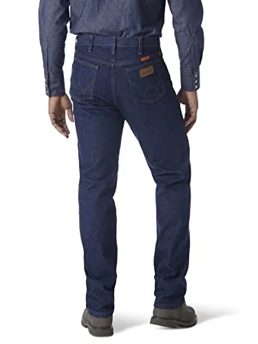 Wrangler ▫️ FR - Calças de ganga resistentes ao fogo com corte original - Calças de ganga FR resistentes ao fogo com corte original para homem 3