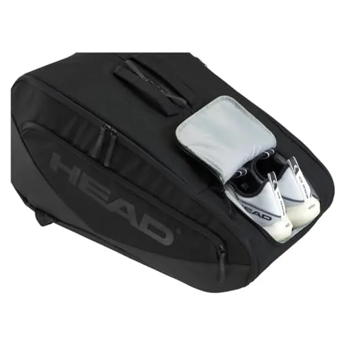 HEAD ▫️ Saco de padel Pro X L, Preto 4
