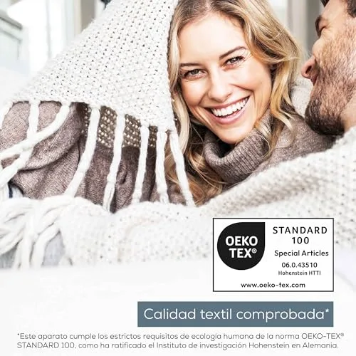 Beurer ▫️ UB 90: aquecedor elétrico de cama, aquecedor de conforto, com duas zonas de temperatura reguláveis separadamente 4