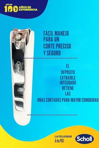 Dr. Scholl's ▫️ Scholl Coupe-Ongles - Pedicure para unhas duras e grossas dos dedos dos pés 3