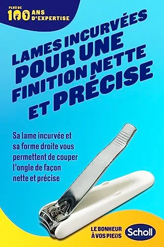Dr. Scholl's ▫️ Scholl Coupe-Ongles - Pedicure para unhas duras e grossas dos dedos dos pés 5