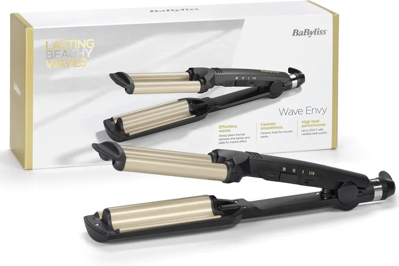 BaByliss ▫️ Ferro de ondular com revestimento cerâmico de 15 mm C260E
