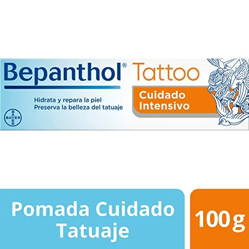 BEPANTHOL ▫️ Pomada para Tatuagens com Pantenol 100 g, Sem Perfume 4