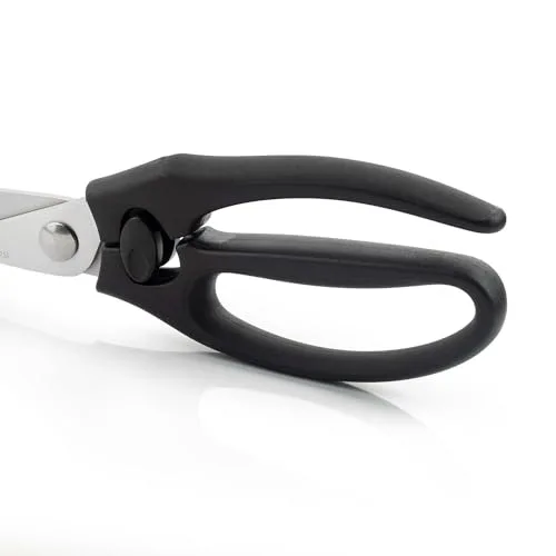 Arcos ▫️ Tesouras de cozinha em forma de arco para frango - Lâmina em aço inoxidável de 240 mm - Cabo ergonómico em polipropileno e elastómero - Série Ecopro 4